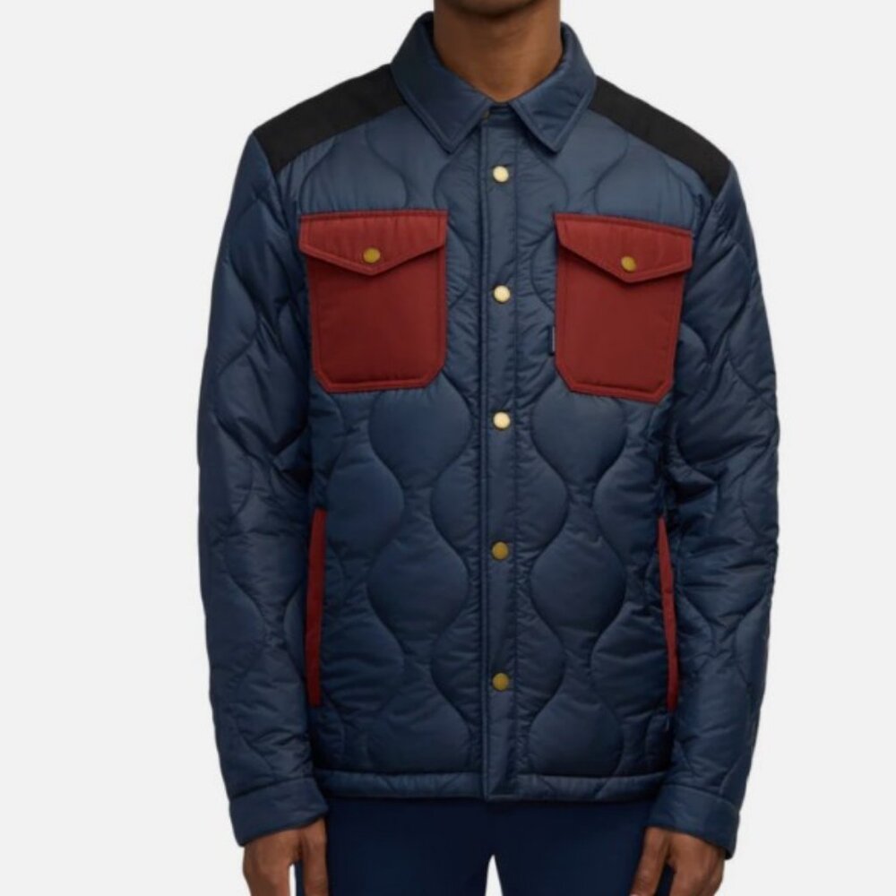 SCOTCH & SODA Ivik Padded Jacket Contrasted Detailing Medium NWT RETAIL $310